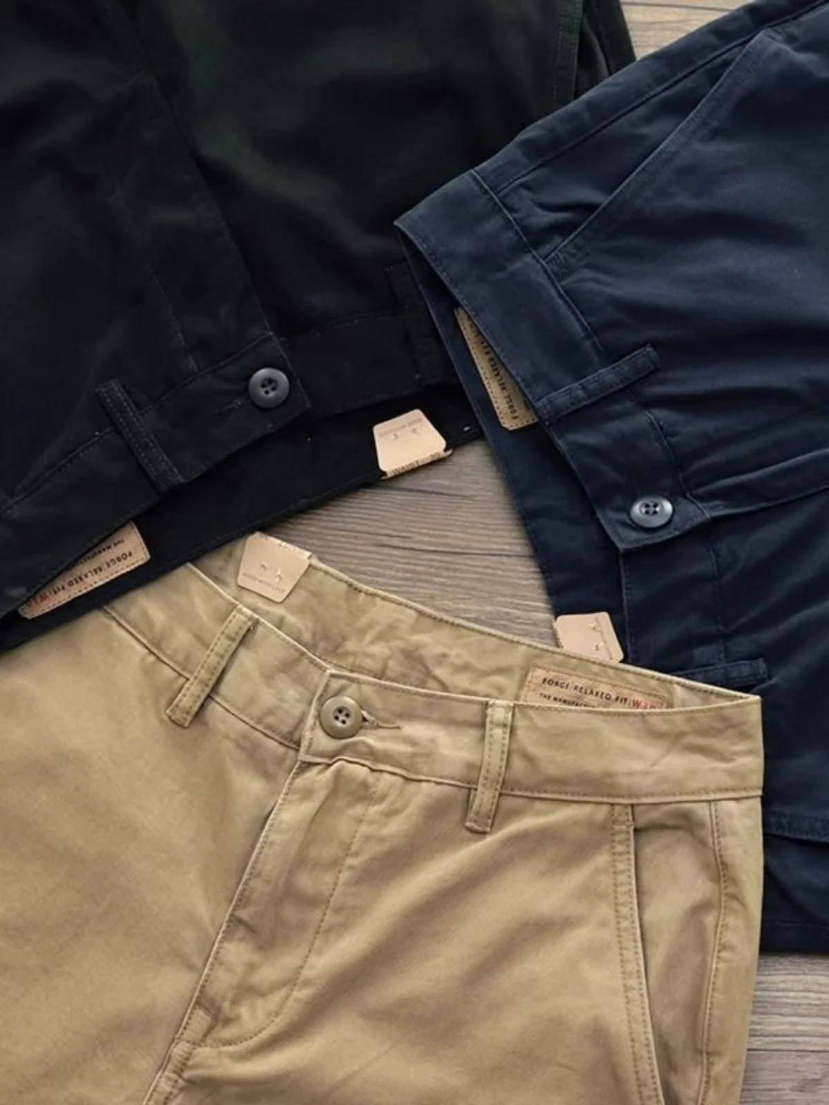 

Весенне-осенние мужские свободные хлопковые брюки для спецодежды, прямые повседневные брюки в стиле ретро, американские молодежные брюки Vitali Wind