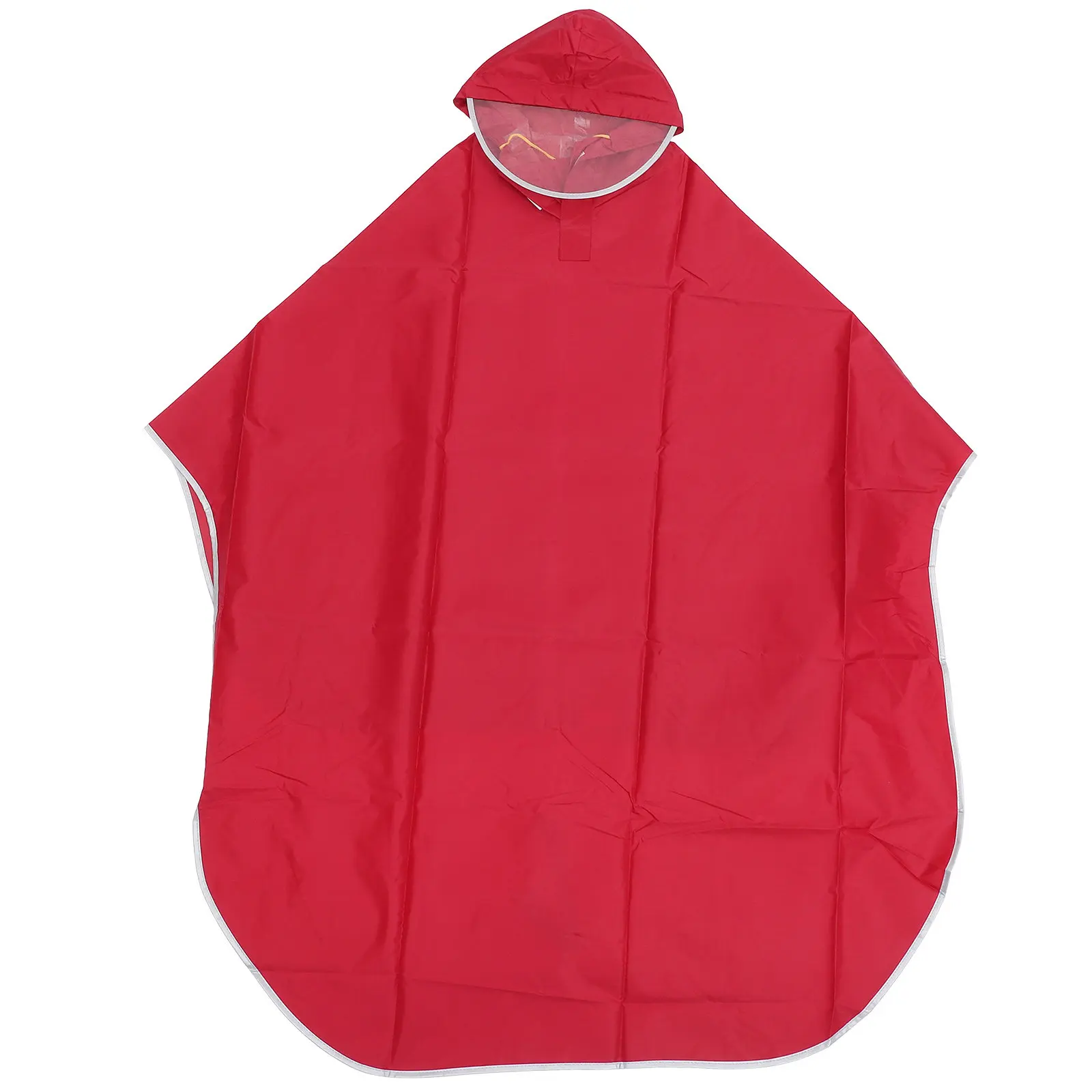

Mens Womens Cycling Bike Raincoat Short Back Waterproof Windproof Tear Resistant Lightweight Hooded Poncho Scooter Cover Random