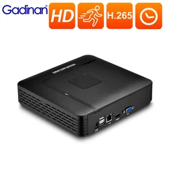 Gadinan 16CH/10CH 4K 8MP CCTV NVR videoregistratore Motion Face Detection rete di protezione della sicurezza H.265 + P2P HDMI VGA FTP XMEye