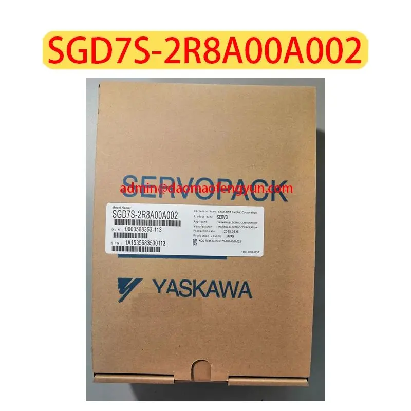 

SGD7S-2R8A00A002 Brand New Servo Drive，Fast shipping