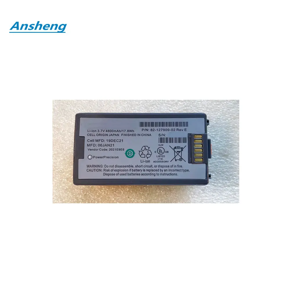 2pcs MC3090 MC3090Z MC3090R MC3090G MC3090S 4800mAh Battery For Motorola Symbol MC3190 3.7V P/N: 82-127912-01