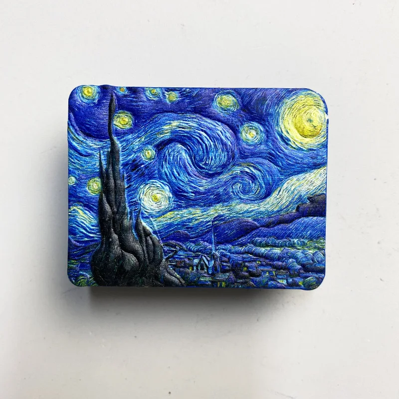 Netherlands Van Gogh 3D refrigerator magnets Travel souvenirs Refrigerator magnets decorative supplies Collection arts and craft