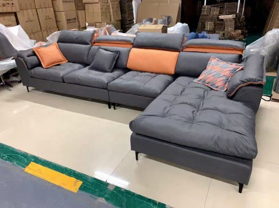 %^Furniture Elegant Design Comfortable Seating Modern Sofa Set top quality Best sofa Cushioned For Home