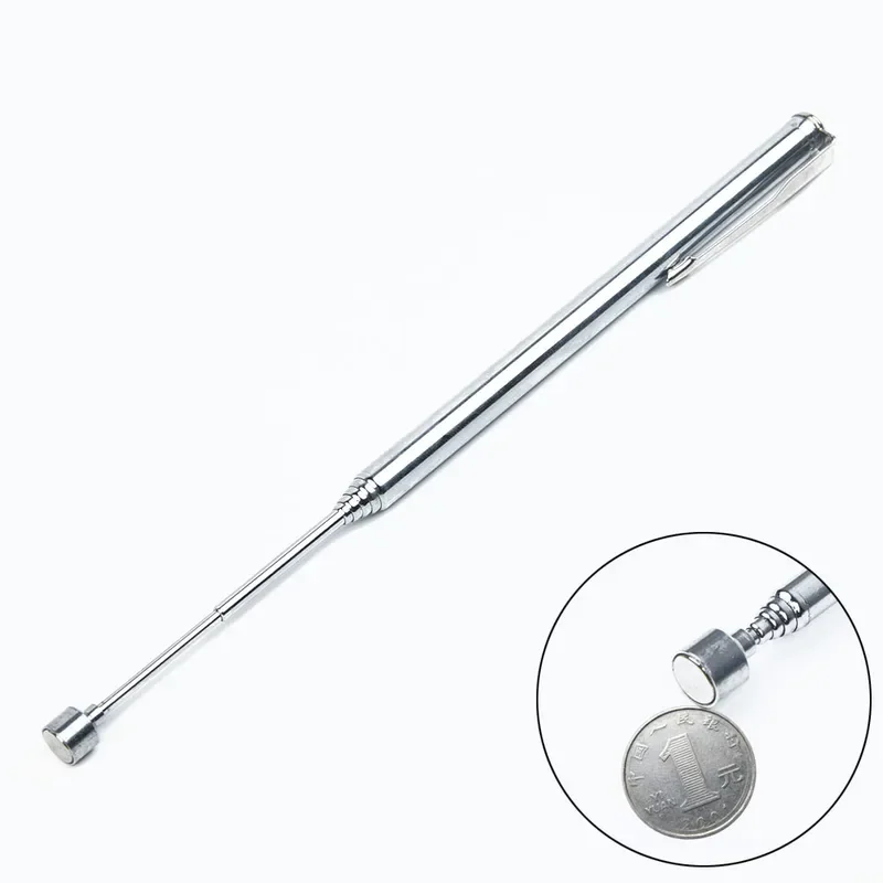 Telescopic Magnetic Mini Magnet Pen Pickup Tool Extendable Pen Style Pickup Rod For Car Repairing Machinery Maintenance