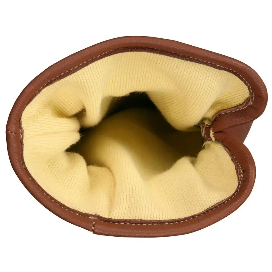 MU3624KXL Guanto da pilota multiuso Mustang, doppio palmo di capra a grana premium, fodera DuPont Kevlar 360, pollice ad ala, cucito con Kevlar, H