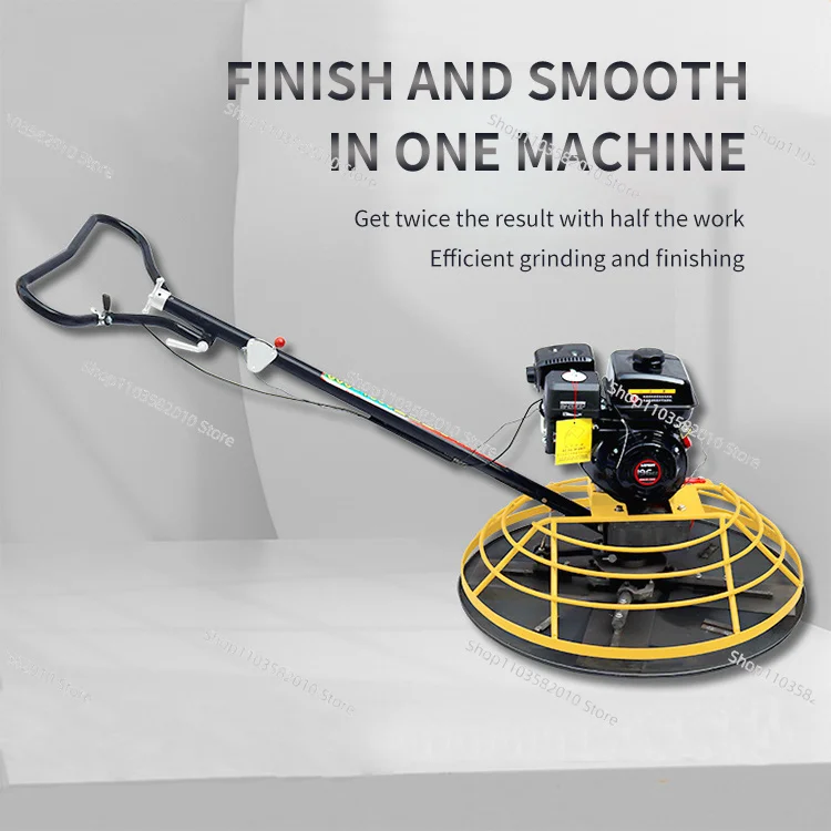 Engine Walk Behind Finishing Float Tools Concrete Machinery Power Trowel