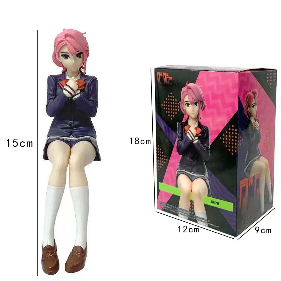 大人気 ダンデダン 綾瀬桃 翠鳥愛梨 座り姿勢 S.H.Figuarts 変形組立式 PVC製モデル玩具 アクションフィギュア ギフト