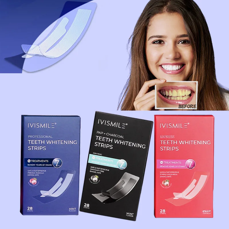 

Teeth Whitening Stripes Tooth Stickers Remove Stains Coffee Stains Smoking Stains Tooth Whitening Strips For Teeth Sensitive