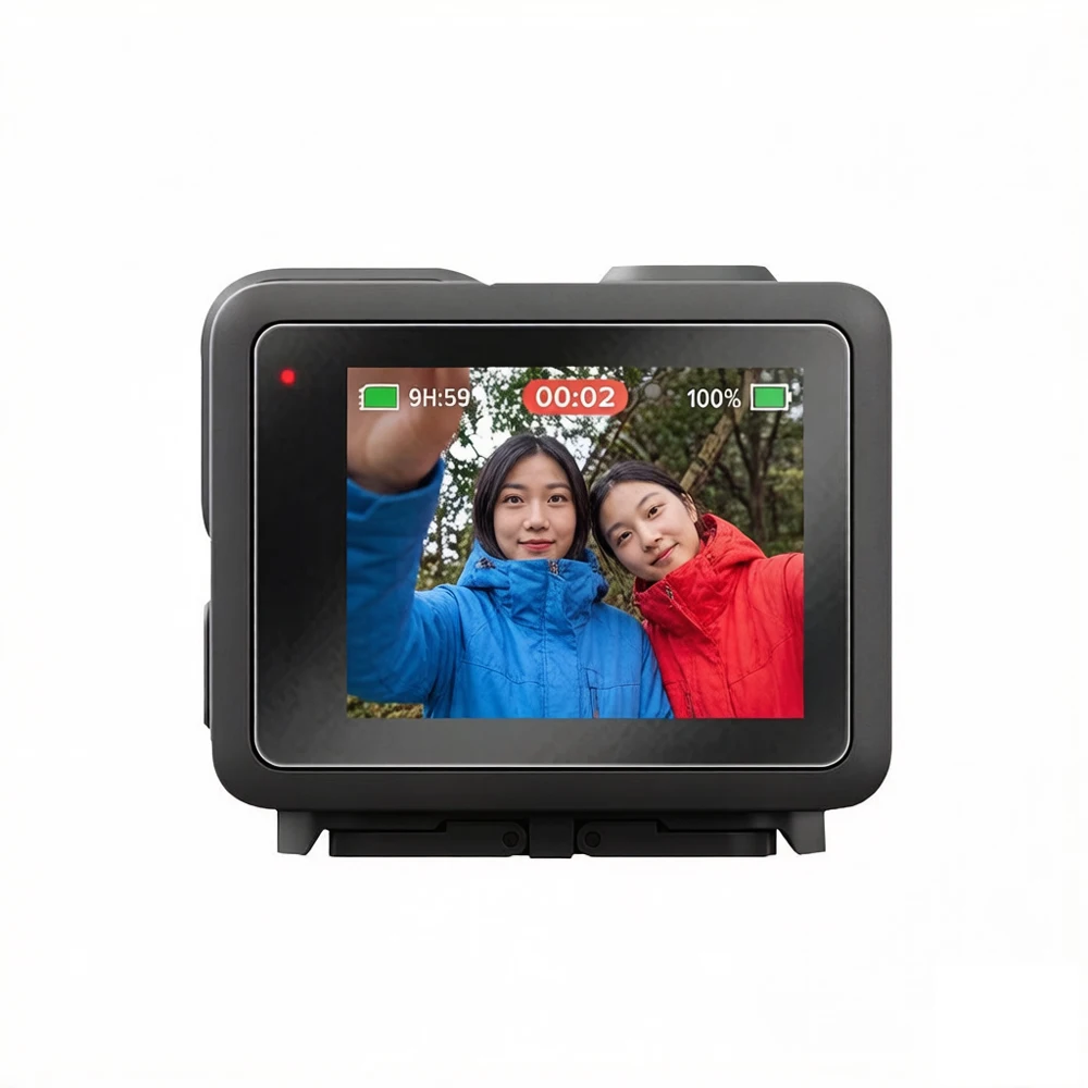 Tempered Glass Screen Lens Protector for GoPro LIT 9H Anti-Scratch Bubble-Free HD Clear Film 1/2/3 Pack Action Camera Accessory