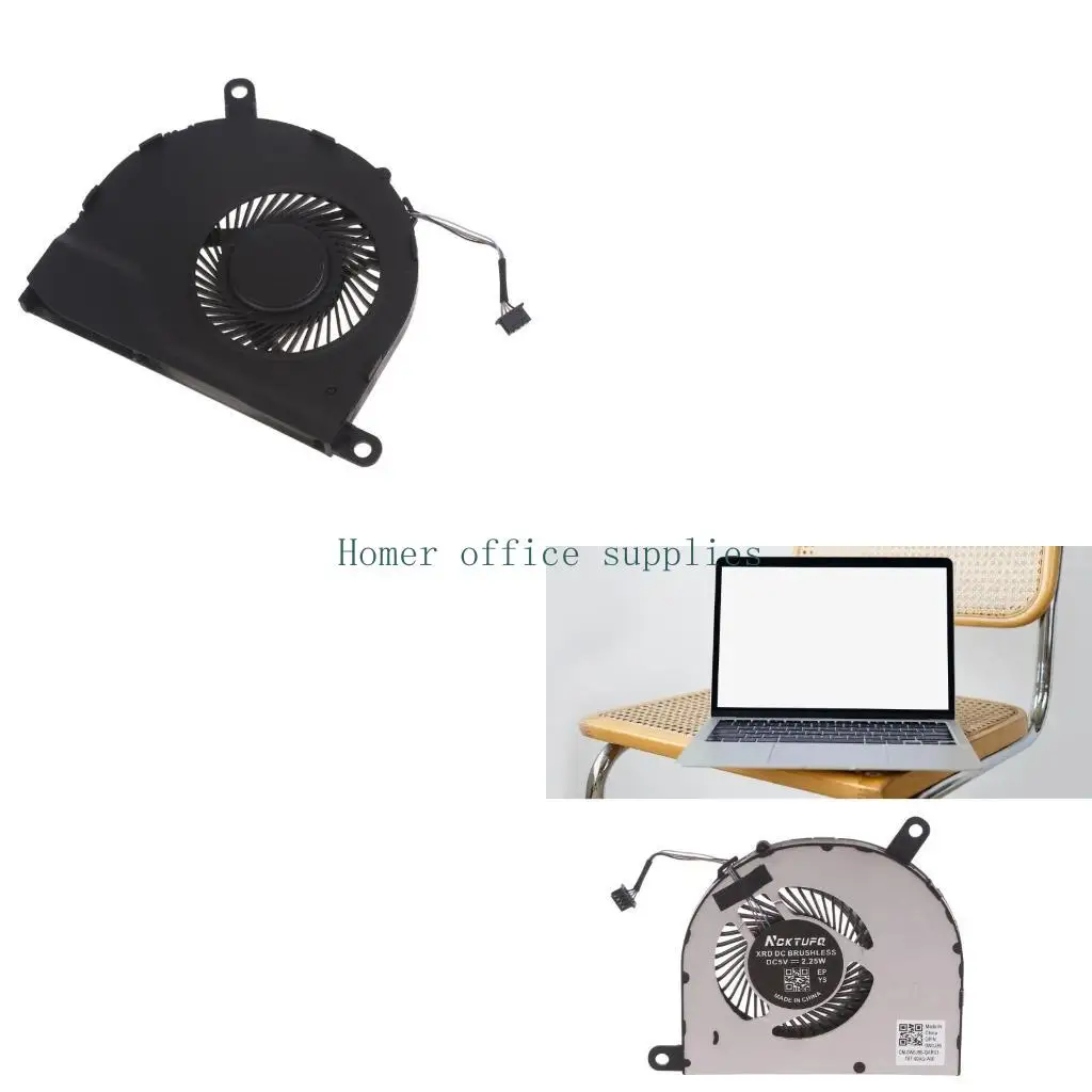 

K43B DC5V CPU Cooler for Latitude E5480 DC28000IXSL EG50050S1-CB00-S9A Heatsink Fan