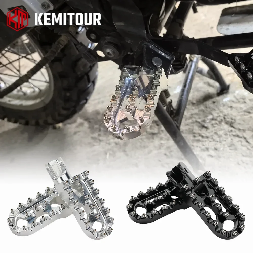 

Для BMW серии R1300GS R1250GS R1200GS F900GS F850GS F750 подножка мотоцикла серебристый черный широкая подставка для ног GS ADV аксессуары для мотоциклов