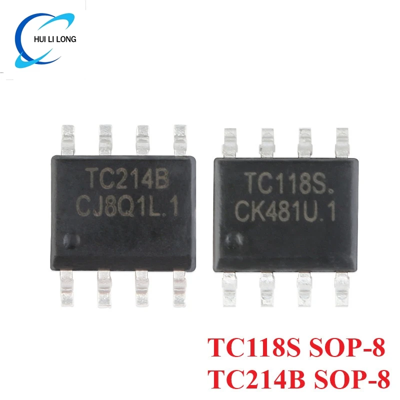 10/1pcs TC118S TC118 SOP-8 TC214B TC214 SOP8 Compatible with L9110S Single Channel DC Stepping Motor Driver Chip IC New Original