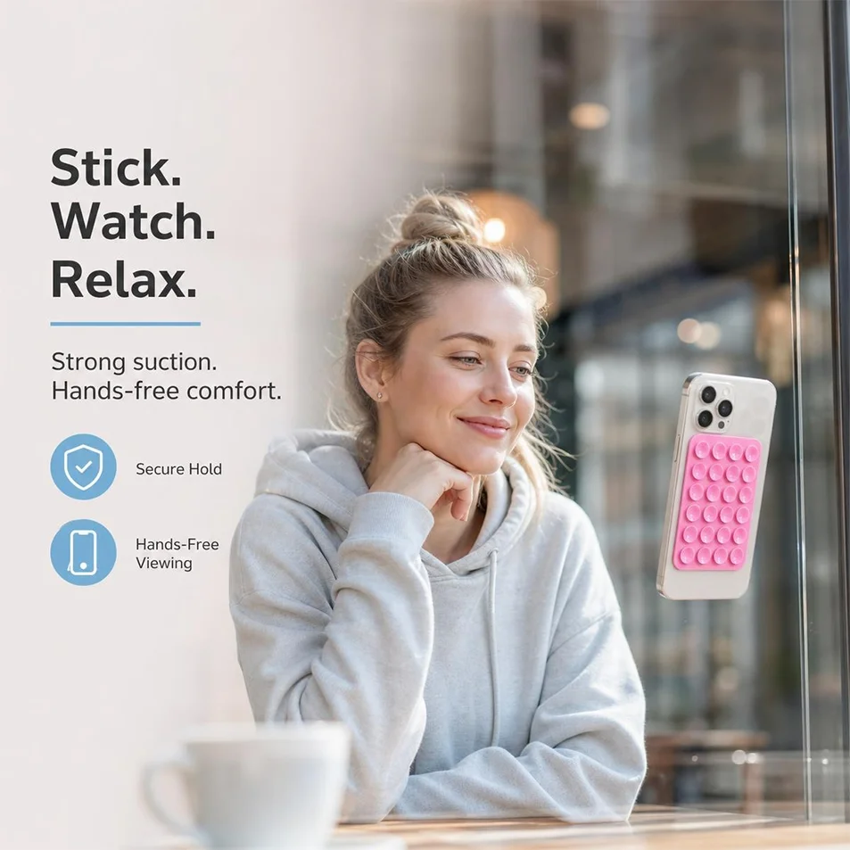 2026 New Silicone Suction Phon - Phone Accessories Hooks 评论和价格