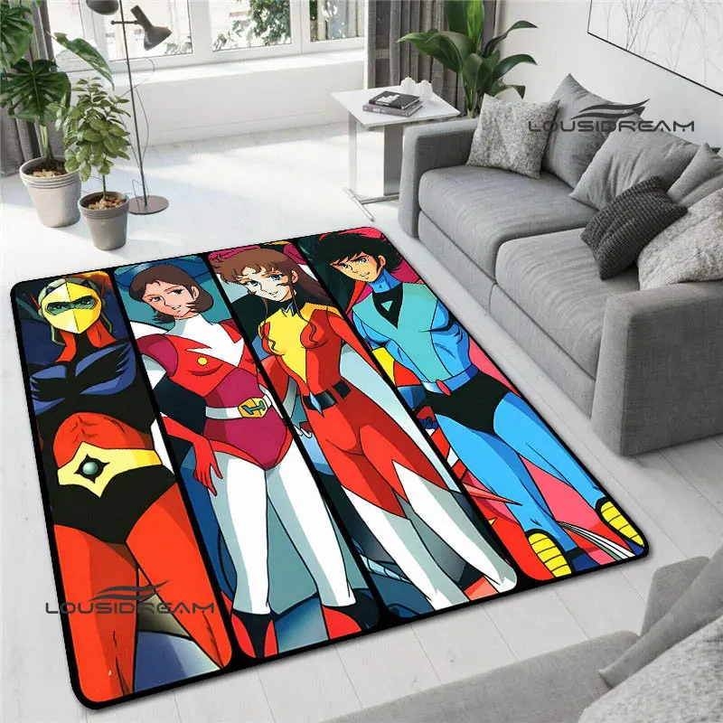 UFO ROBO GRENDIZER GOLDORAK printed carpet anime rug outdoor rug area rug kawaii room decor bedroom decor birthday gift