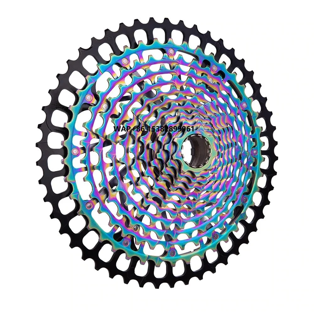 

ZTTO Mountain Bicycle Parts 12 Speed 9-50T Cassette Freewheel Ultimate XD Cassette Rainbow for SRAMs SX NX GX XX1 XD Freehub
