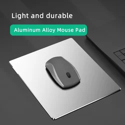 Mouse Pad With aluminium alloy Large Gaming Premium Non-slip Waterproof Light and durable Notebook Mouse Pad With Stitched Edges