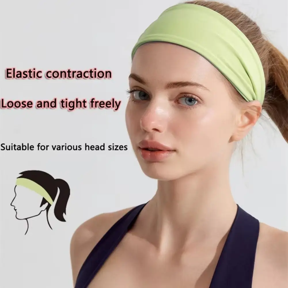 

Moisture Absorbing Workout Headbands for Women Non Slip Breathable Stretchy Sweatband Elastic Comfortable