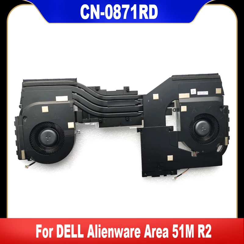 0871RD New Original For DELL Alienware Area 51M R2 Laptop CPU Cooling Fan Cooler Fan 871RD CN-0871RD AT2RE002ZAL High Quality