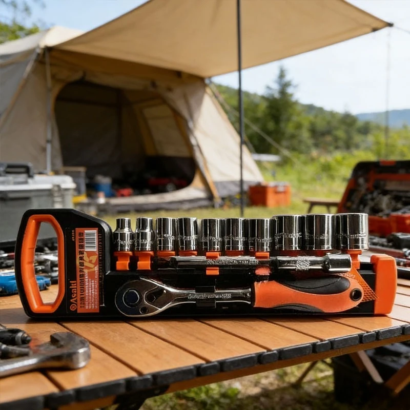 

1pcs Home Complete Set of Socket Wrenches Car Repair Tools Household Quick Ratchet Wrenches Socket Combinations Hardware Tools