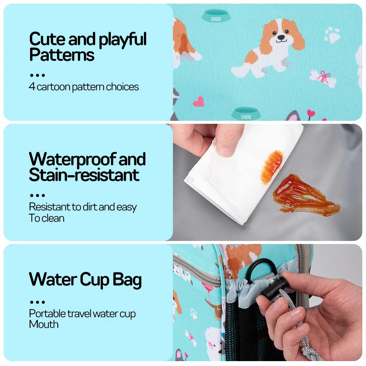 Isolierte Lunchtasche mit Cartoon-Motiv, niedliche, mit Blumenmuster bedruckte Lebensmittelhandtaschen, tragbare Thermo-Lunchtasche, Frischhaltebeutel, Tragetasche für Studenten – Detail 14