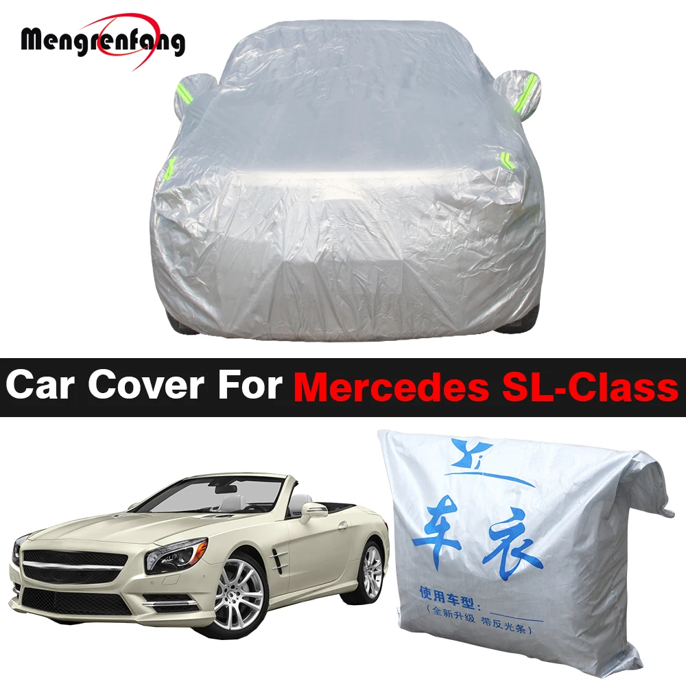 Car Cover Sun Snow Rain Protection Cover For Mercedes SL-Class SL280 SL320 SL500 SL600 SL450 SL400 SL60 SL70 SL73 SL300 SL63 AMG