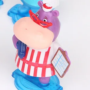 5 قطعة/الوحدة 7 سنتيمتر Doc Mcstuffins أرقام طبيب لامبي الأغنام خانق التنين هالي فرس النهر البرد ثلج نموذج اللعب للعب منزل