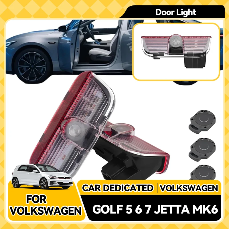 

Накладка на багажник, новая 2 шт. для VW Passat B6 B7 B8 B9 Touareg Golf 5 6 7 Jetta MK6 MK7 GTI R светодиодный проектор двери автомобиля, добро пожаловать, теневой свет