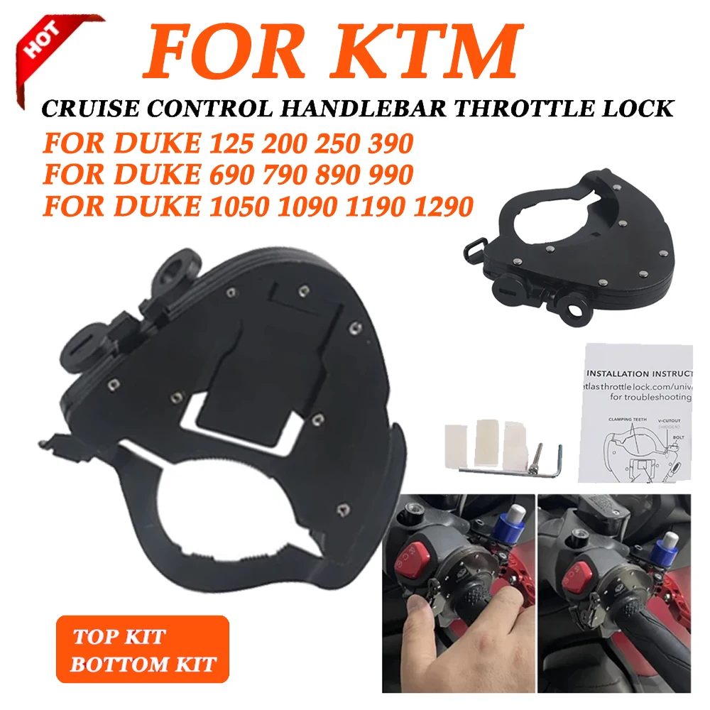 

For KTM DUKE 125 200 250 390 690 790 890 990 1050 1090 1190 1290 Motorcycle Accessories Cruise Control Throttle Lock