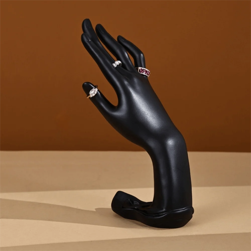 Realistic Jewelry Display Hand Model 22cm Sturdy Mannequin Hand Model Elegant Durable Ring Organizer Watch Display