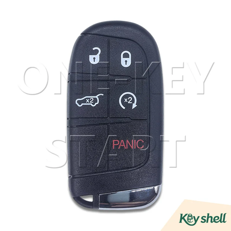 SIP22 Ersatzschlüsselgehäuse für Smartkey-Fernbedienung für Chrysler Jeep Compass Renegade Cherokee mit 2/3/4/5 Tasten – Detail 11