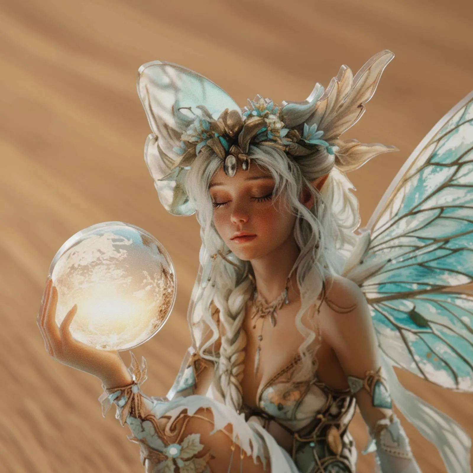 Fairy Holding Glowi…