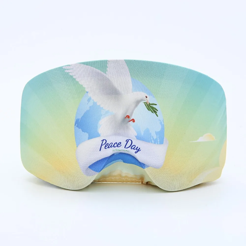 

Dust-proof Ski Glasses Cover Scratch-Proof Elastic Stretchy Skiing Eyewear Covers Skiing Lens Cool Design