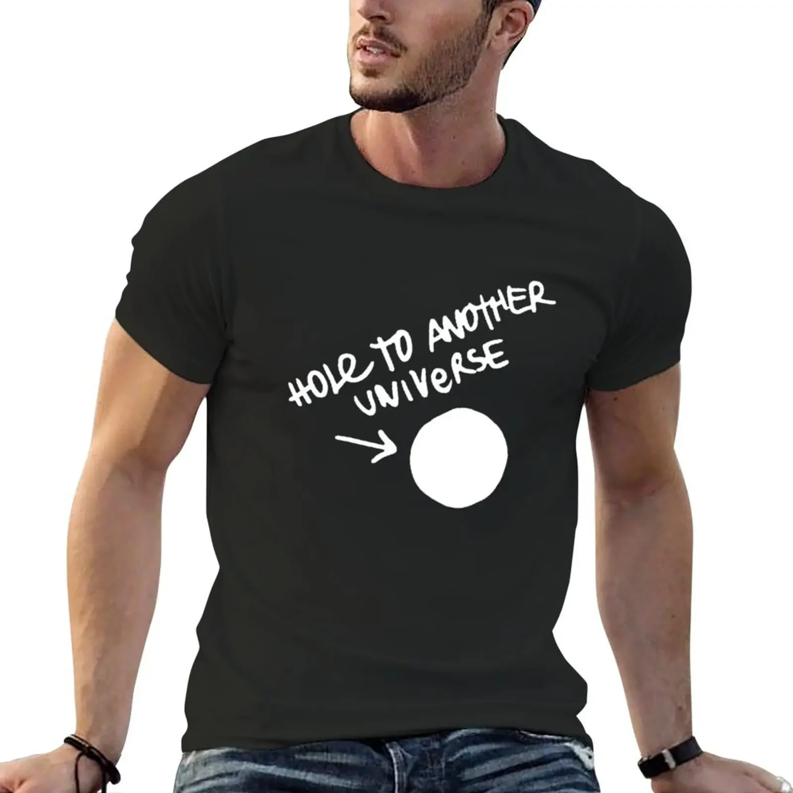 

Life is Strange Before the Storm Hole To Another Universe T-Shirt oversizeds anime clothes fruit of the loom mens t shirts