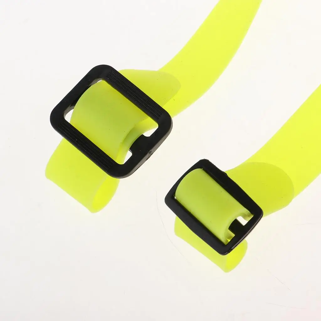 Waterproof Silica Gel Headlamp Strap Belt Holder Adjustable Headgear for Rechargeable LED Head Flashlight