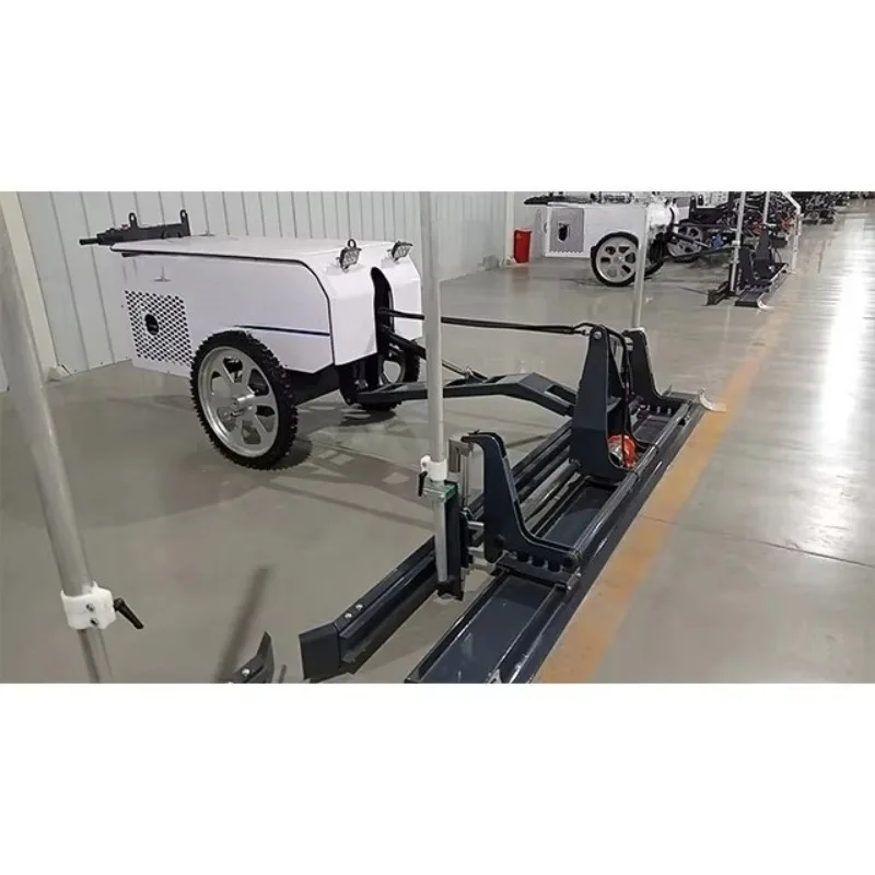 Construction Laser Leveling Machine Automatic Concrete Laser Levelling Screed Machine 2.5M Width Cement Paving Machine for US