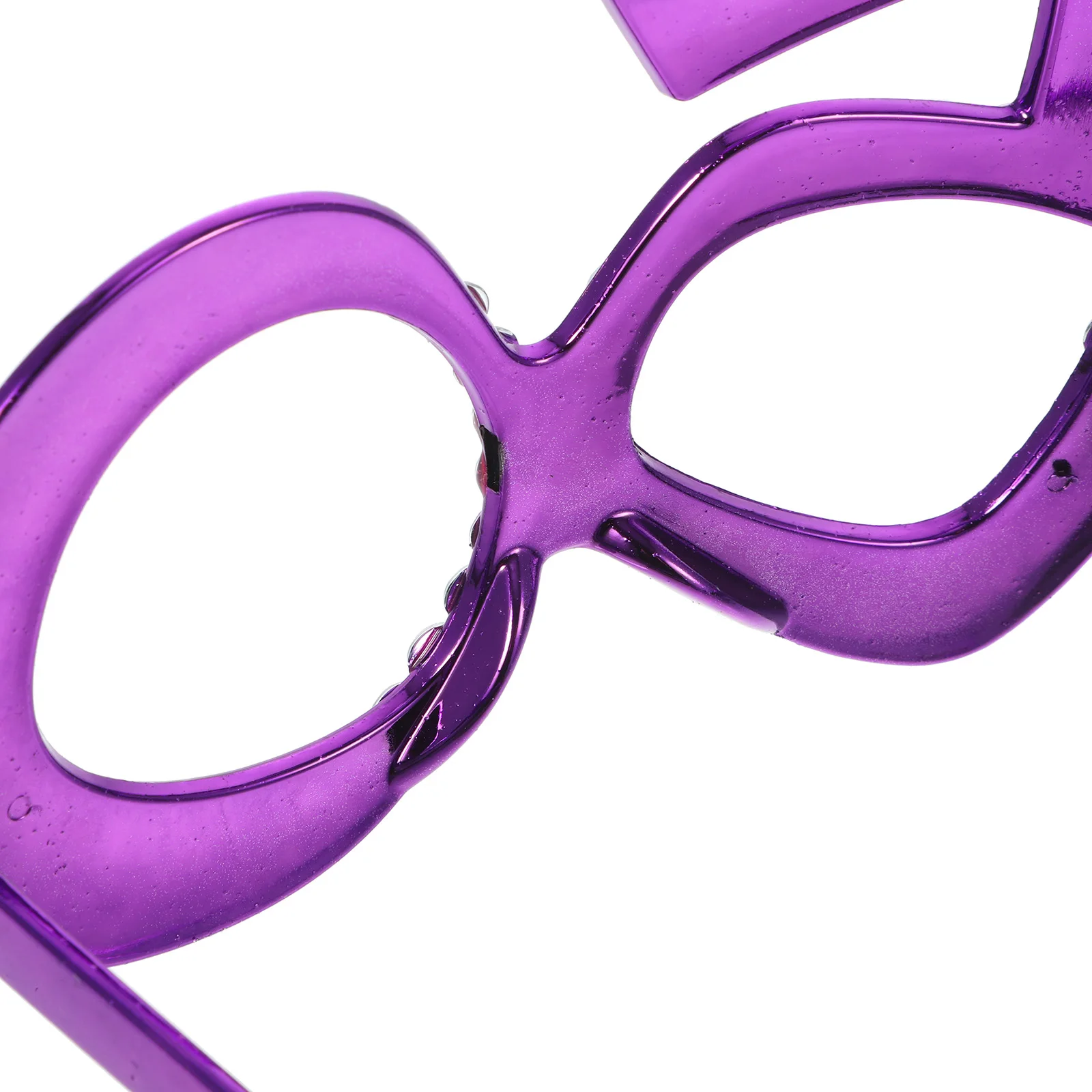 

1pc 50 Digital Glasses Birthday Party Photo Props Golden 50th Eyewear Lightweight Plastic Frame Adult Accessories Novelty