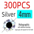 4mm Plata 300 piezas