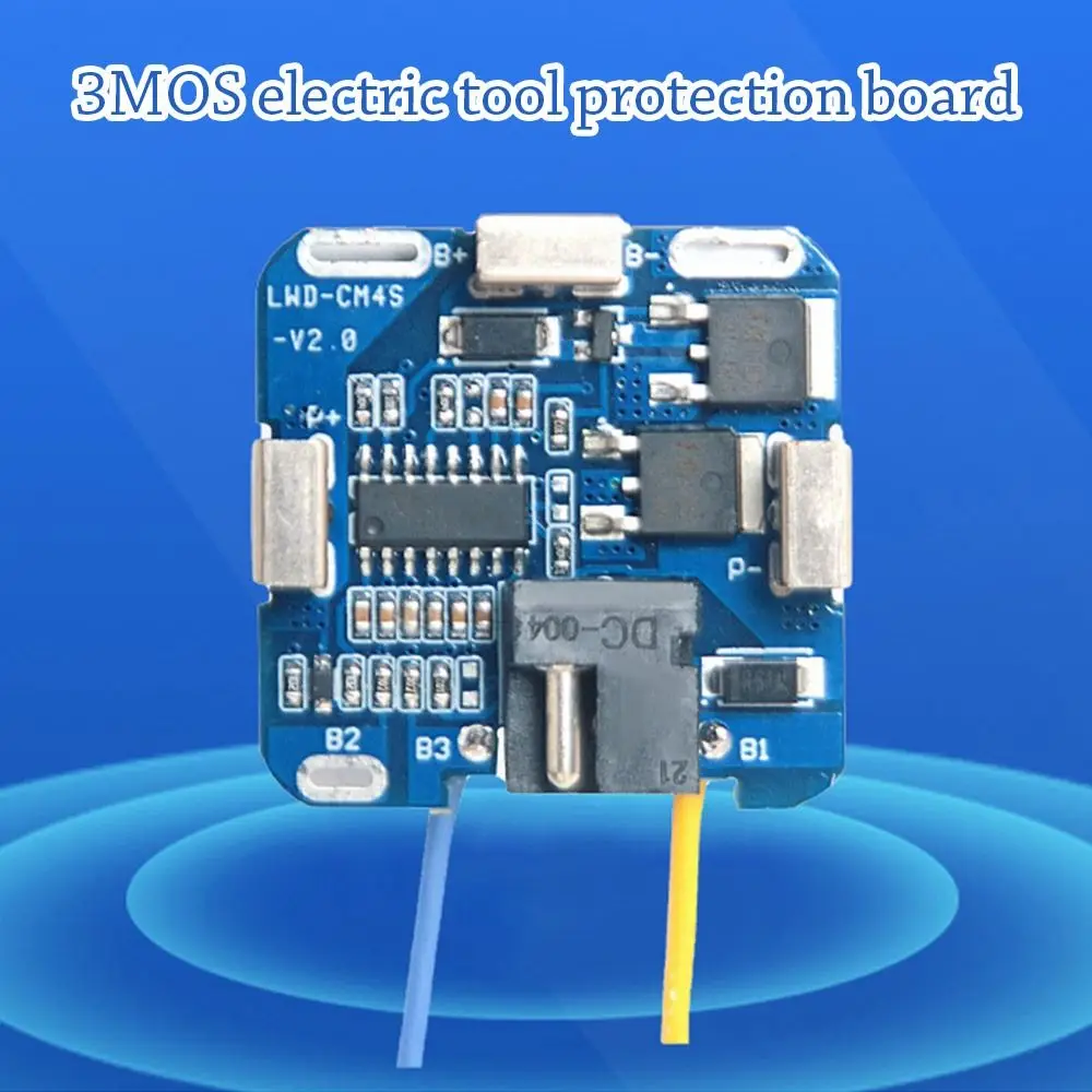 

Защитная плата для зарядки печатной платы, 16,8 В, защитная плата для зарядки аккумулятора MOS, защита 4S, аксессуары для электроинструментов
