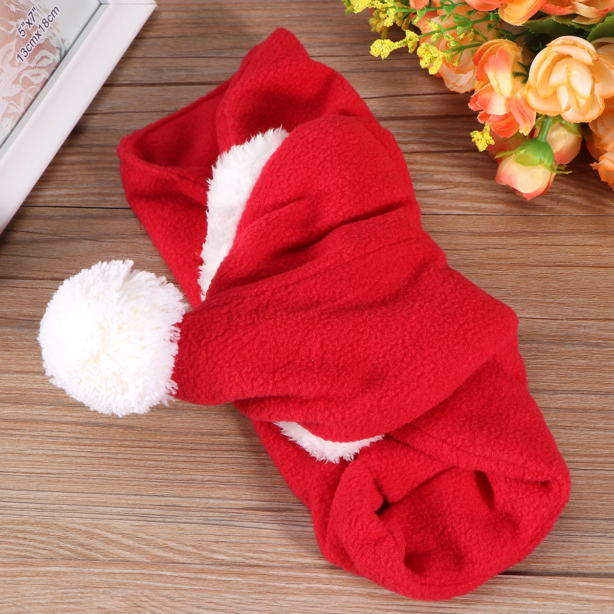 

Cat and Dog Christmas Hat Cloak Clothing for Cats Pet Costume with Cape Holiday Clothes Costumes Pets Small