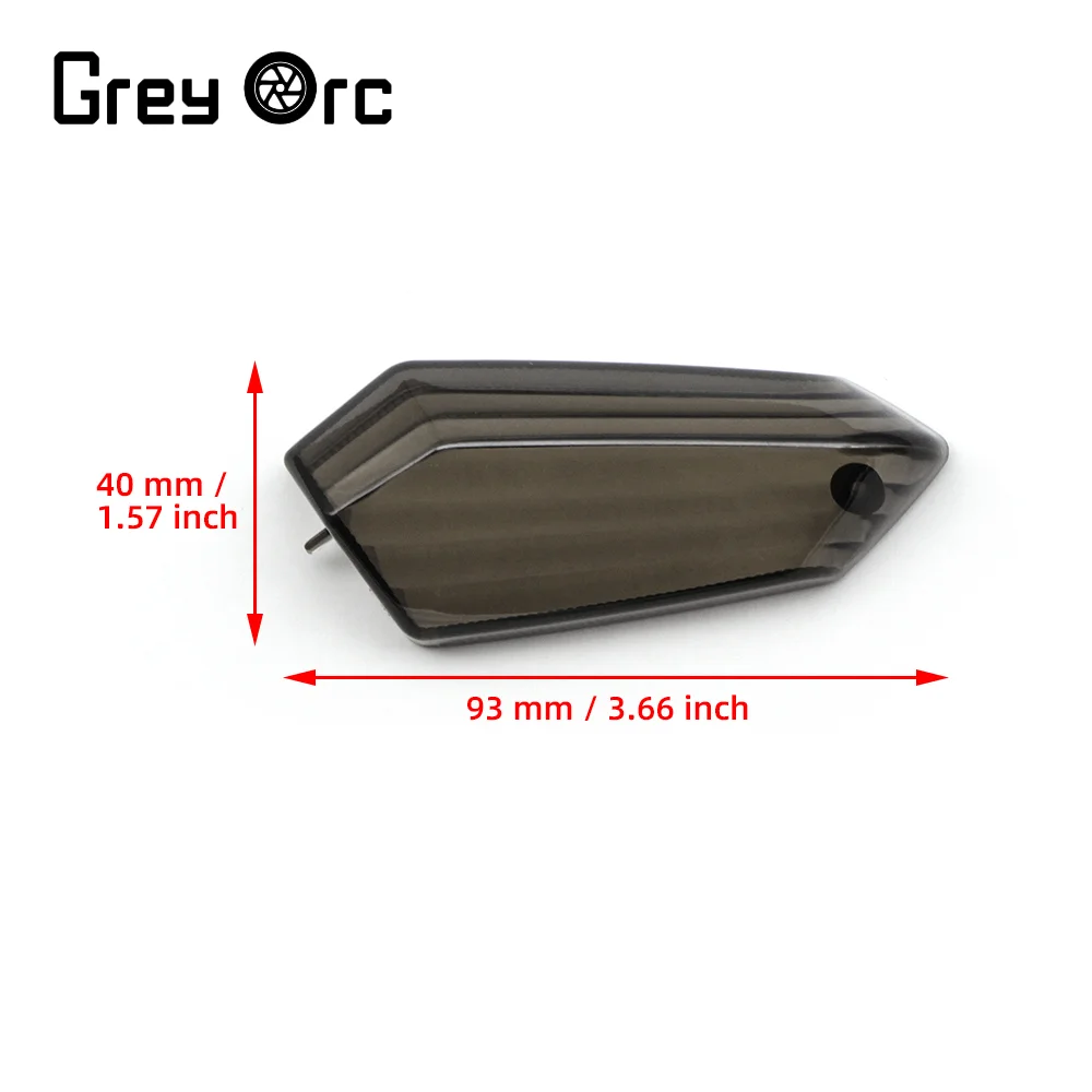 ER 6N Turn Signal Housing For Kawasaki Z125 Z250 Z300 Z750 Z800 Z1000 ER 6N Motorcycle Turn Signal Protection Cover view 6