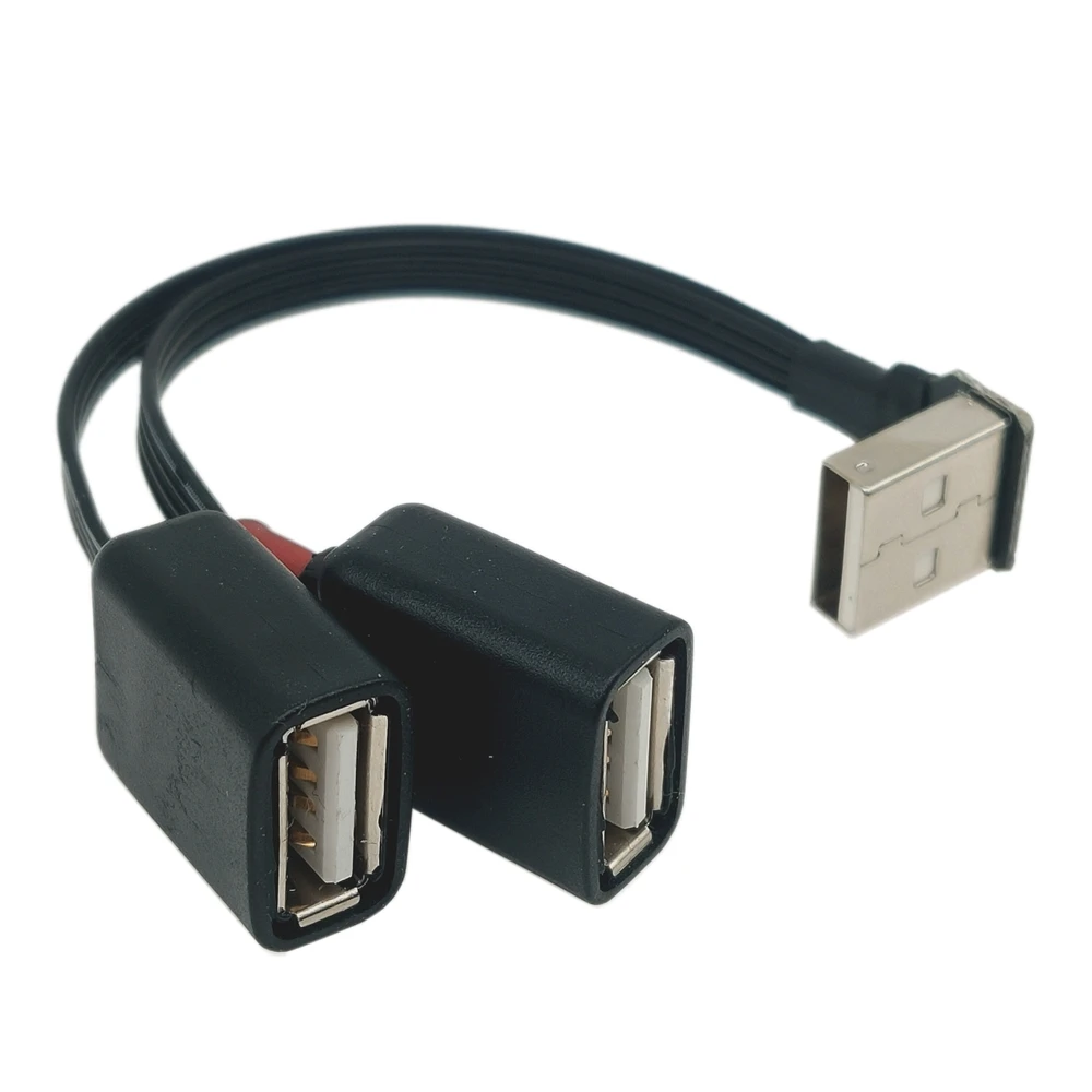 

Power adapter Y-shaped distributor USB charging power cord extension cable USB 2.0 A 1 male 2 female dual USB data hub