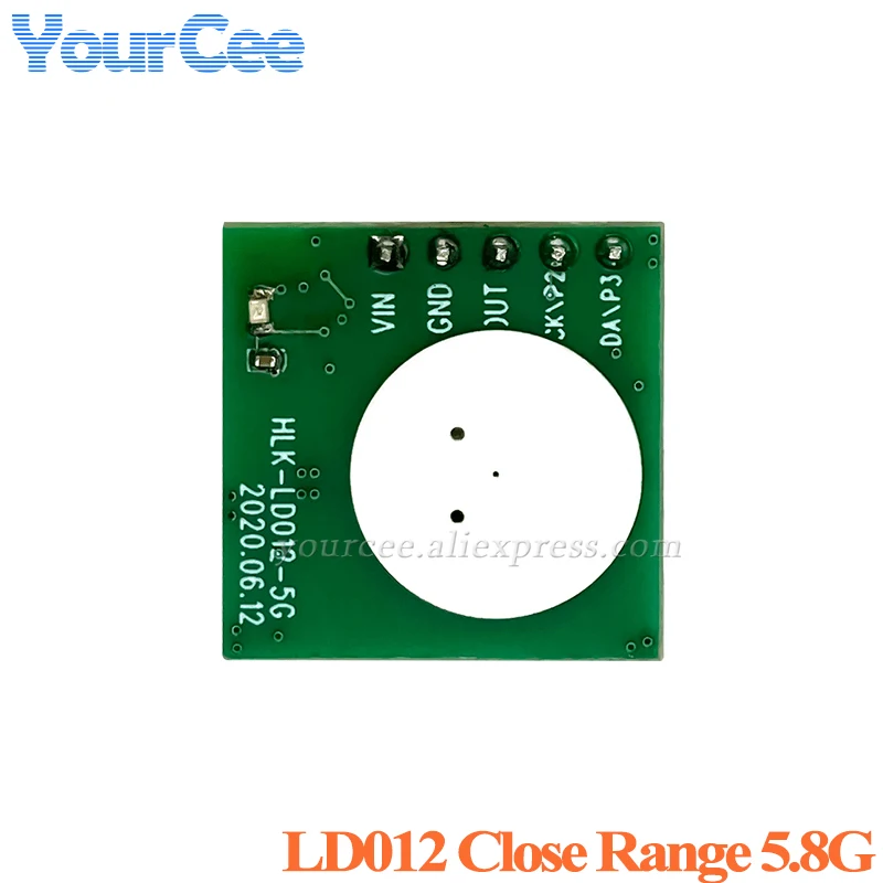 10pcs/1pc LD016 LD012 LD020 LD021 5.8 GHz Radar Sensor Module Smart Human Motion Sensor with Adjustable Detection Range