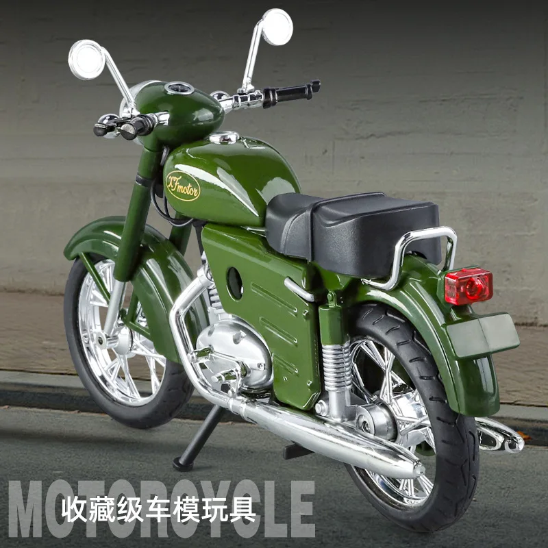 1:10 ハッピー XF250 オートバイモデルおもちゃ金属ダイキャストサウンドライト衝撃吸収ゴムタイヤモーターギフト男の子のための 25A28