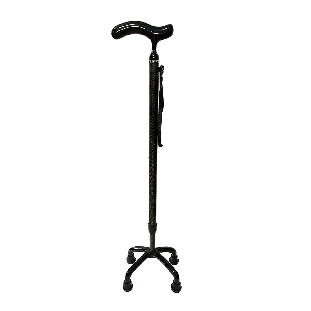 Adjustable Carbon Fiber Medical Walking Stick Cane, Rehabilitation Aid for Comfortable Walk