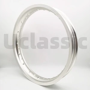 Vintage Motorcycle Aluminium -Eisen entfernt Räder, Kaffeezüchter, 32 und 36 Lochstrahlen, 1,85 2.15 12 Hauptverkaufsrand 19 für Motorrad - №12