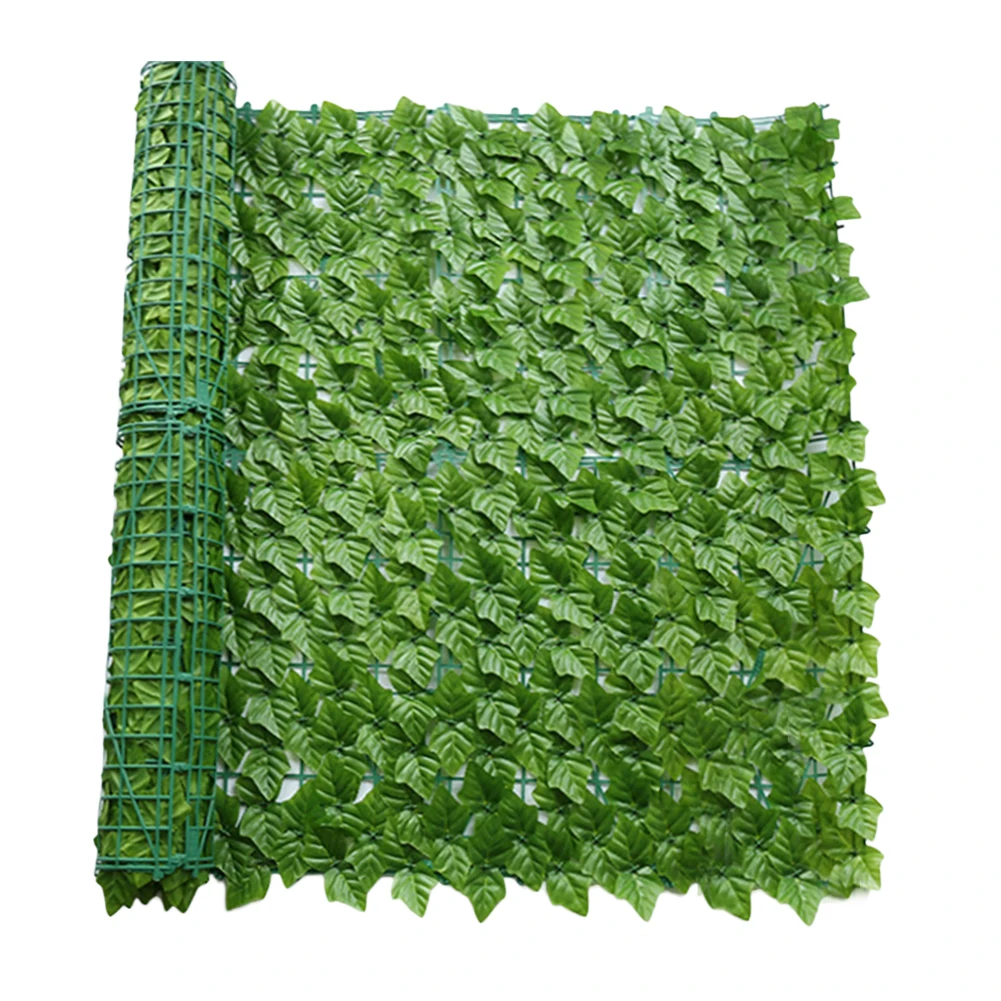 Artificial Privacy Fence Screen Faux Ivy Leaf Hedges Fence Panels Garden Decor