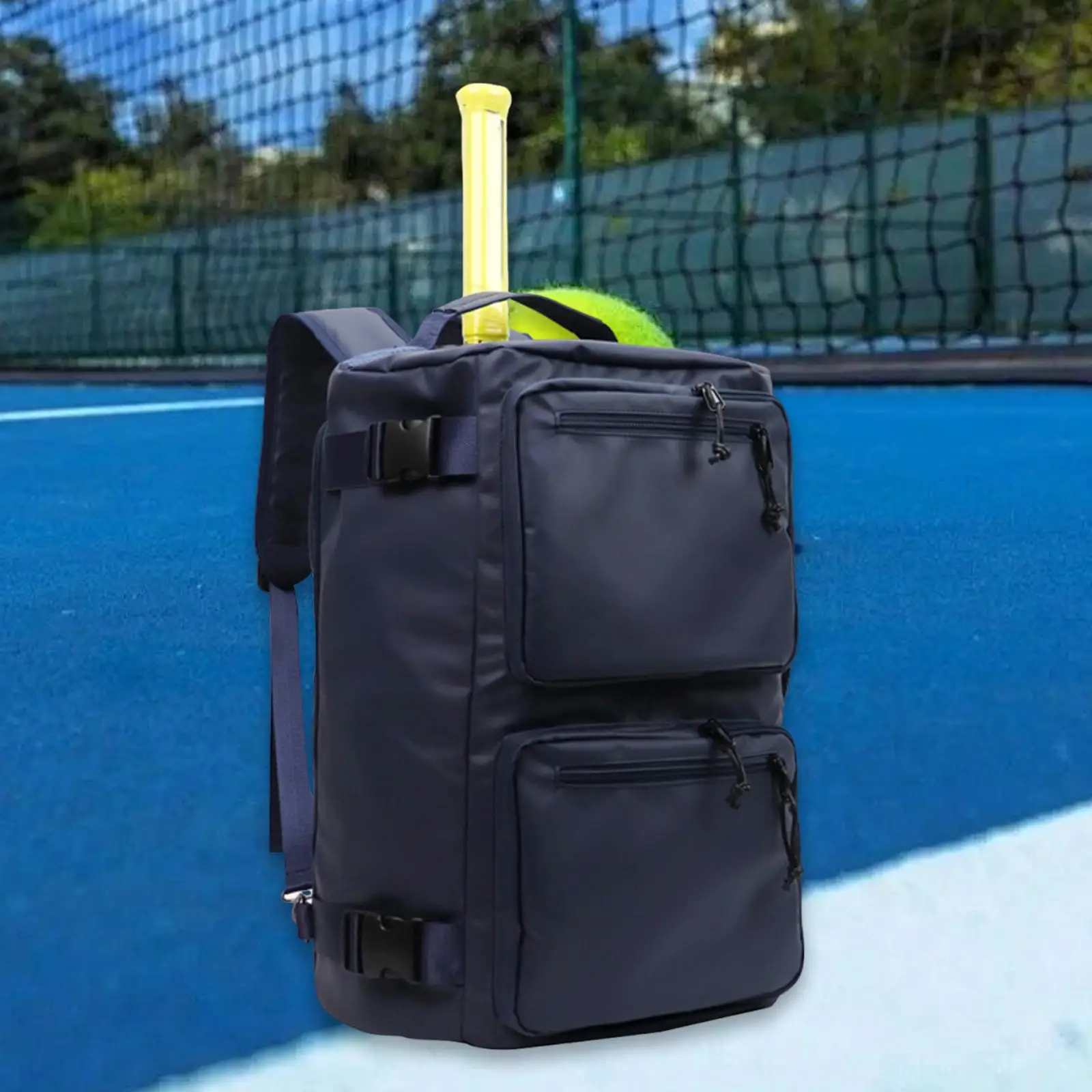 Mochila Duffle para homens e mulheres, Badminton Bag, Equipamento de tênis, mochila, raquetes