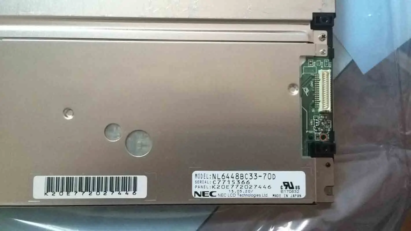 Original A + NL6448BC33-70D 10,4 Inch LCD Display Screen Panel Für Industrielle Ausrüstung