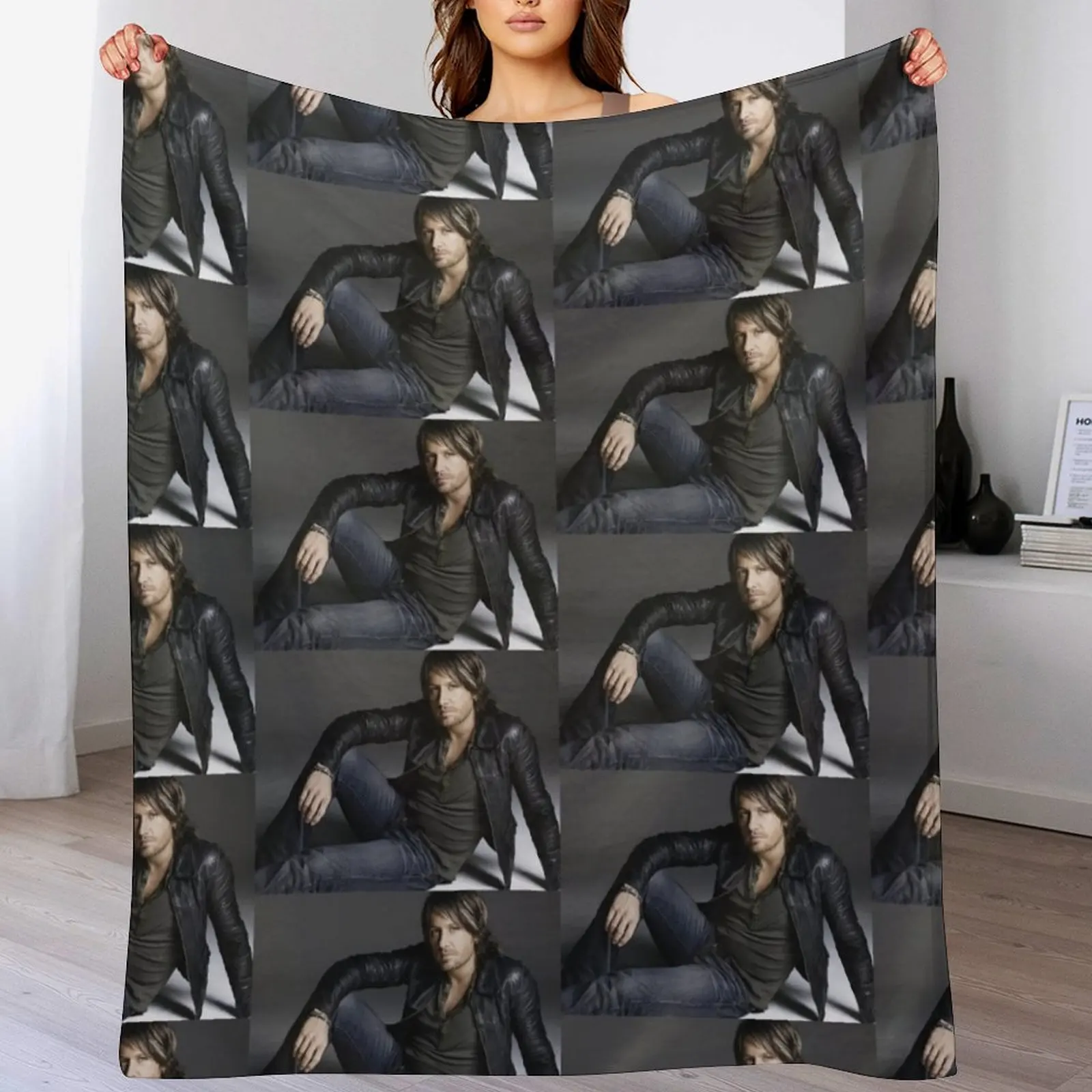 

Keith Urban tour kel1 2019 Throw Blanket Custom Picnic Decorative Beds Blankets