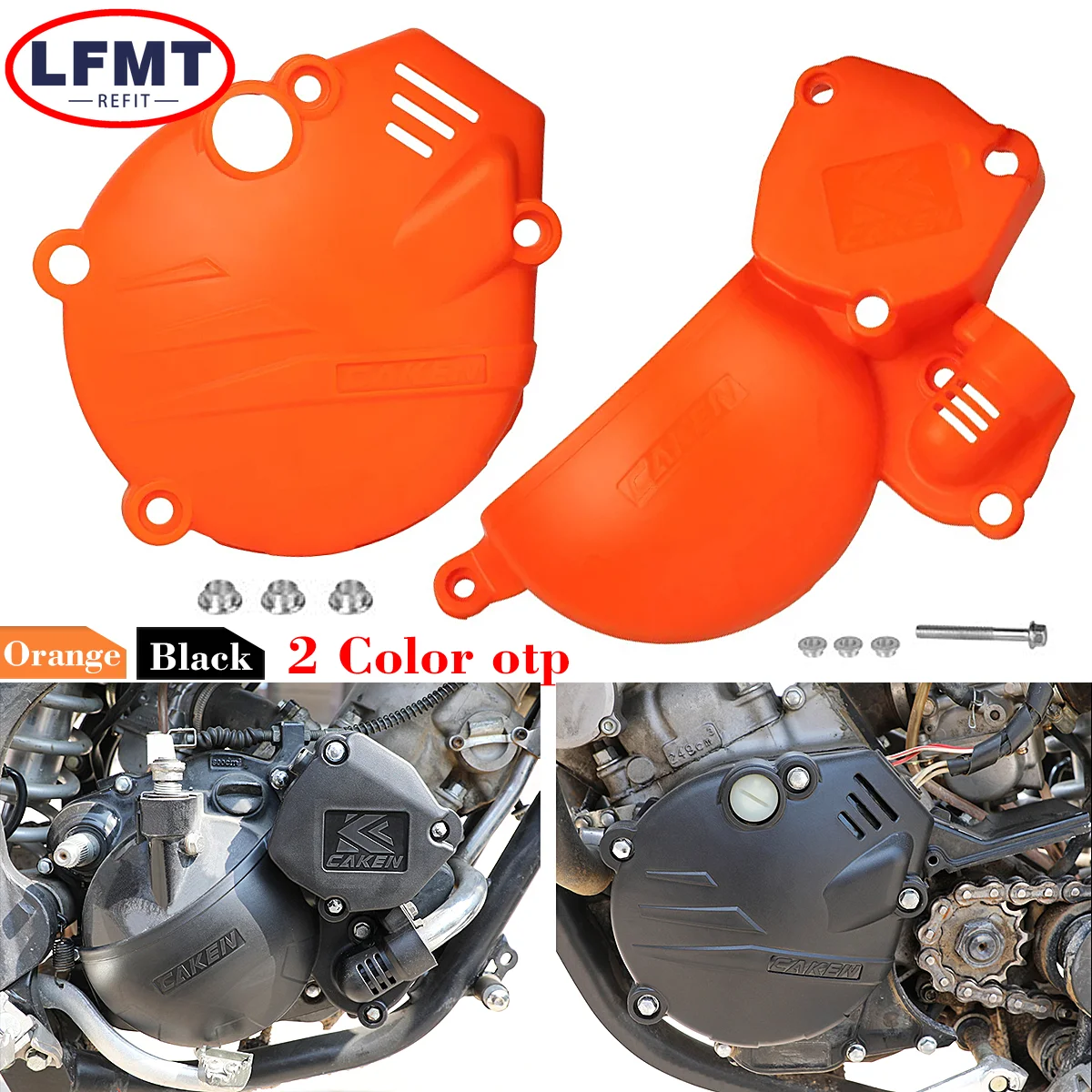 

For Hengjian 250 HJ250h-R KEWS K18 2T Kayo KT250 Loncin MT250 Dirt Bike Motocross Engine Protection Cover